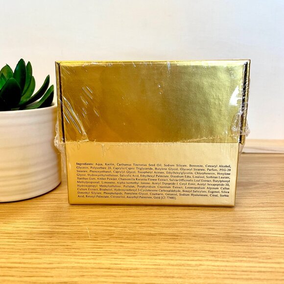 Jewels Cosmetics Gold Plasma Contour Masque Full Size Anti-Aging Face Mask Luxur - Picture 4 of 8